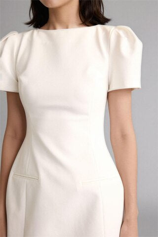 BELLEZZAMIA™ Mini Robe à Col Bateau