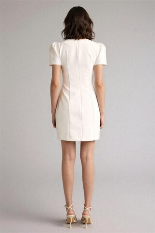 BELLEZZAMIA™ Mini Robe à Col Bateau